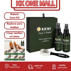 SG KK ONE MALL KIEMT Suede & Nubuck Care Kit Suede Care Set Suede Cleaner Conditioner Water Repellent Protector