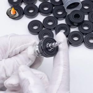 8Pcs 608RS ABEC-11  608 Roller Skate Scooter  8X22X7 mm  Skateboard 608-Black Bearings High Performance