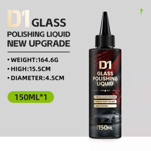 150ml Car Glass Polishing Liquid Remove Oil Film Water Stains Suitable for Windshield