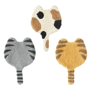 Cute Kitten Pattern Office Chair Pad Soft Cushion Slip Proof For Computer Desk Stools Use