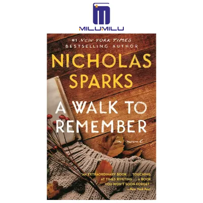 A Walk to Remember Paperback by Nicholas Sparks Original English Books
