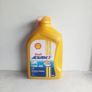 Oli Shell Advance Ax5 4T 800ml 08L 15W-40 Premium Mineral 100% Asli Original Murah