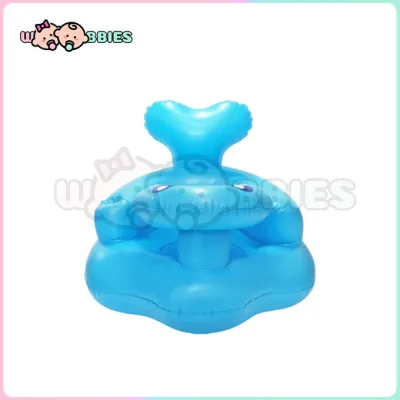👶🏻Woobbies Inflatable Baby Chair Soft Seat PVC Inflatable Sofa Kerusi Makan