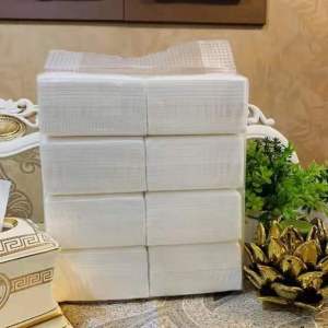 8packs Tissue Wall Mounted Tissue Orange Pack Paper Super Tough Soft Smooth Facial Tissue