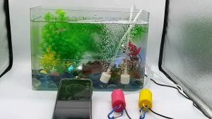 elegantstunning Portable Mini USB Aquarium Fish Tank Oxygen Air Pump Mute Energy Saving Supplies Accessories