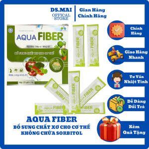 Bổ Sung Chất Xơ AQUA FIBER Nguyên Liệu Nhập Khẩu Không Chứa SorBitol An Toàn Dùng Hằng Ngày
