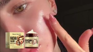 【Special Discount】West&Month Facial Tallow Honey Balm 120g Anti-Aging Fade Fine Lines Moisturizing Firming Skin Cream