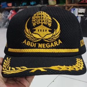 Topi korpri premium topi jaring dobel mesh Baseball Murah
