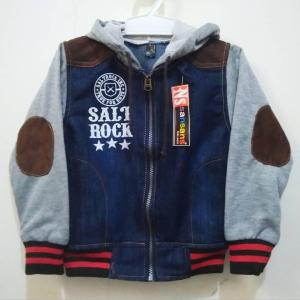 Jaket jeans anak kombi Baby teri
