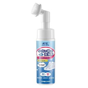 White Shoe Cleaning White Shoe Foam Cleaner 小白鞋清洗剂 PEMBERSIH KASUT PUTIH SUKAN 200ml Portable With Japanese Technology For White Shoes Sneakers Stain Cleaner Yellowing Maintenance Multi-Functional Cleaning