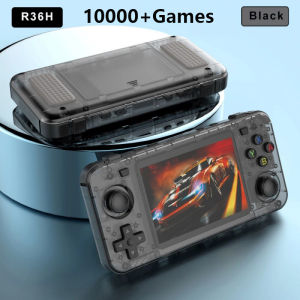 New R36H Handheld Retro Game Consoles Open-Source Linux 3.5 inch IPS Screen Portable Video Player