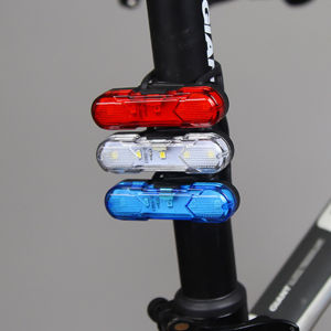 Homempire USB Charging LED Bike Light Waterproof Bicycle Seatpost Rear Tail Safety Warning Light