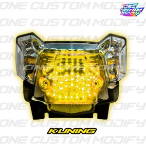 Lampu LED Rem Vario Techno 110 Karbu Running  8 10 Mode Otomatis Manual Bonus