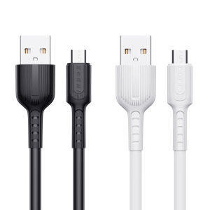 INBOX MM-7 Kabel Data Charger 2.4A Fast Charging USB 2.0 Micro Type C iPhone Lightning