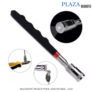 MAGNETIC PICKUP TOOL BAR DENGAN LAMPU LED ADJUSTABLE