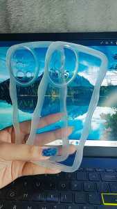 Softcase Gelombang Bening ( OPPO A74 4G/A95 4G ) Clear Case Casing Handphone - PGC SHOP