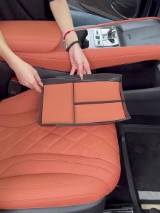 kkmf For BYD Sea Lion 07 EV Central Control Lower Storage Partition Storage With Silent Pad Car Interior Accessories 5T9N4
