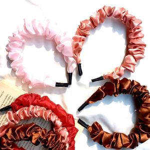 SC Bando Kerut Scrunchie | COD Bando Scrunchie Nagita Gaya Korea | Bando Scrunchie Glossy Satin | Bando Wanita Korea Viral Aesthetic | Bando Dewasa Terbaru | Wanita Kerut | Lucu Scrunchie | mewah | Nagita