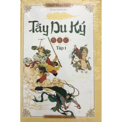 Sách - Tây Du Ký gần 100 hình minh họa ( trọn bộ 2 tập ) bìa cứng