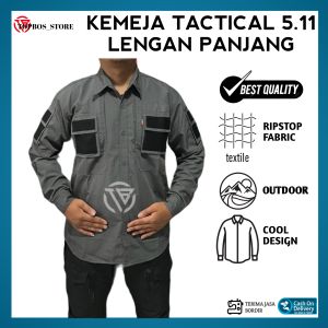 KEMEJA TACTICAL LAPANGAN PDL LENGAN PANJANG / KEMEJA TACTICAL / KEMEJA LAPANGAN OUTDOOR