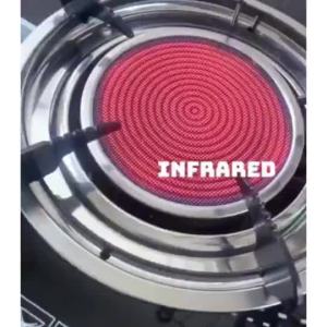 in stock-local saleSwissThomas Tempered Glass Infrared Burner Gas Stove Cooktop LPG Gas Saving Kitchen Dapur Gas Stoves