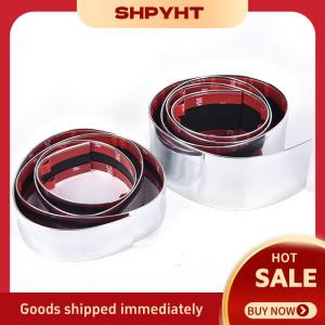 SHPYHT 1 chiếc Dải mạ crôm màu bạc trang trí cản cửa ô tô thông dụng