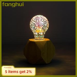 fanghui 3D Decoration LED Bulb E27 6W 85-265V Vintage Light Bulb Star Fireworks Lamp