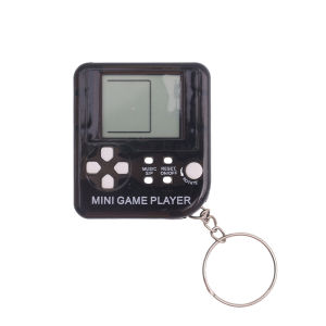Pocket Mini Classic Game Machine Keychain Childrens Handheld Retro Nostalgic Game Console With Keyring Video Game 26 Games Gift