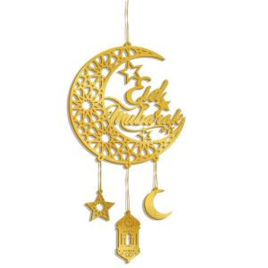 Thanh lịch EID đồ trang trí treo lên mặt dây chuyền các tính năng độ bền Acrylic trang trí cho EID trang trí