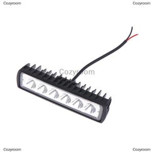 [COD] Cozyroom Car LED Light Bar 12V 18W 6000K Work Light For Car Motorcycle Truck Trailer Offroad Headlights Driving Light