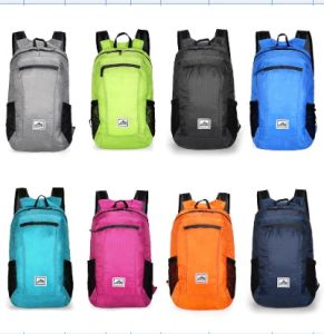 กระเป๋าเป้สะพายหลังสำหรับปีนเขาพับได้กันน้ำขนาดใหญ่20L กระเป๋าเป้สะพายหลังสำหรับเดินทางเดินป่า