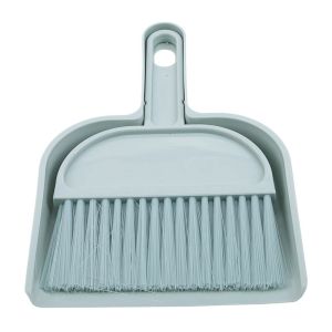 Small Broom Keyboard Brush Household Mini Dustpan Broom Desktop Creative Cleaning Tool Plastic Set Solid Color Cute Tools