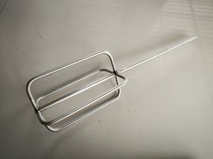 Alat Pengaduk Adonan Kue Martabak Pukis Mata Bor Uk 40 60cm - Stik Adonan Kue Martabak Stainless Model Kotak