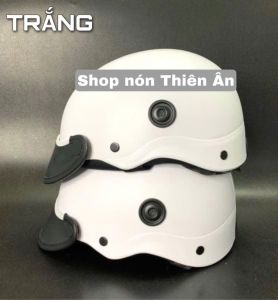 Nón Bảo Hiểm Thêu Logo TITAN - Mũ Bảo Hiểm Có Lỗ Thông Gió - Hợp Với Mọi Lứa Tuổi - Kiểu Dáng Nón Sơn