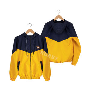 RUBBY Jaket Windbreakers Olahraga Tracktop Hoodie Polos Casual Full Zipper Distro