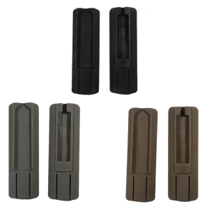 Tactic Airsofts Pocket Panel Remote Switches Pad for 20mm Rail PEQ Flashlight Tail Card Slot Hunting Accessory