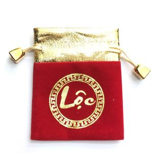 Ông Thần Tài Mạ Vàng Kèm Túi Phúc Lộc May Mắn