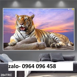 Tranh gạch 3d con hổ - gạch tranh 3d con hổ - DA2
