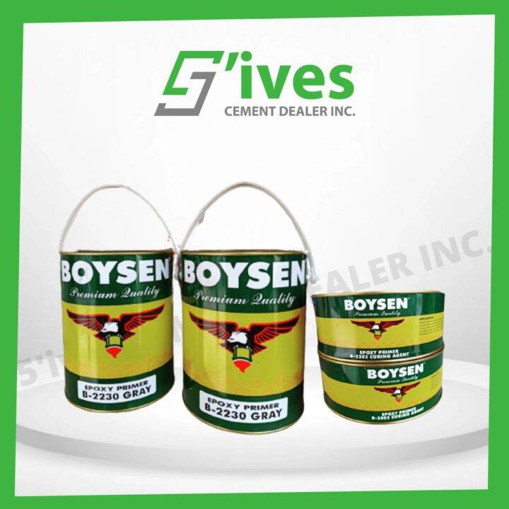 Boysen Epoxy Primer Curing Agent B-2202 1L With Boysen Epoxy Primer ...