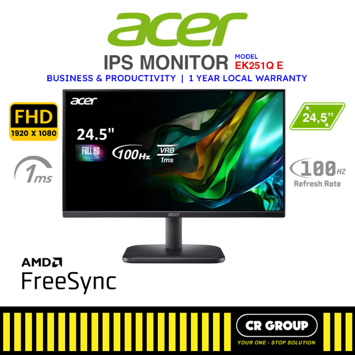 Acer EK251Q E - 24.5