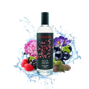EVANGELINE black sakura 100 ml Parfum Lembut Parfum Cewek Manis Parfum Kalem Black Sakura EDP