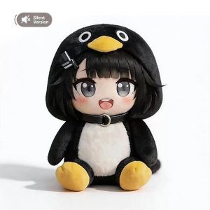 25cm Cute Gugu Gaga Plush Toy Movie Stuffed Animals Soft Stuffed Penguin with Sound Dolls Kids Gifts