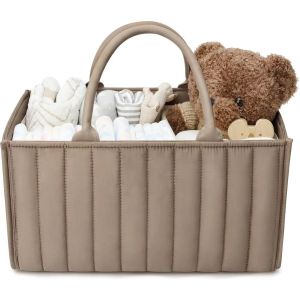 Large Capacity Mommy Bag Soft and Easy to Fold Multi-functional Diaper Bag Safe and Odorless