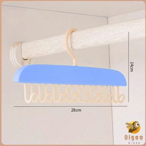 Digeo Bra Hanger for Closet Tank Top Hangers Clothes Underwear Sling Drying Rack