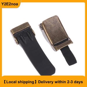 【Local shipping】 Multiuse Motorcycle Helmet Pull Buckle Speed Clip Electroplated Copper Buckle For ATV Riding Motorcycle Replacement