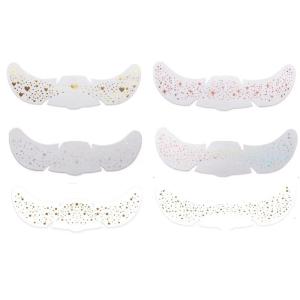 Pack Of 6 Realistic Freckle Face Tattooes With Shimmering Lasers Stars Designs For Natural Everyday Glams Or Party Makeup Looks