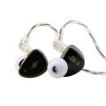 SIMGOT EM6L 1DD + 4BA Hybrid Driver In-ear Monitor, Gaming Earbud, HiFi IEM Earphone with 3D-printed Resin Housing, Detachable OFC Silver-plated Cable for Musician Audiophile Headset. 
