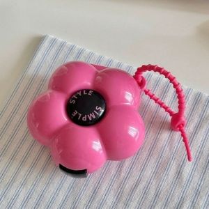 NEXASHOP Portable Storage Box Pendant Dopamine Flowers Box Plastic Jewelry Box Travel