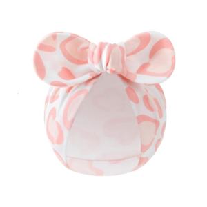 Bông Mũ trẻ em cho trẻ sơ sinh cô gái 0-3 tháng co giãn nắp ca-pô mũ với thiết kế nút buộc nơ đáng yêu cho bệnh viện hình ảnh