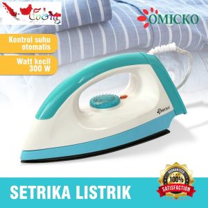 SETRIKA LISTRIK Omicko 666 - GOSOKAN PAKAIAN / STEAMER National Quality